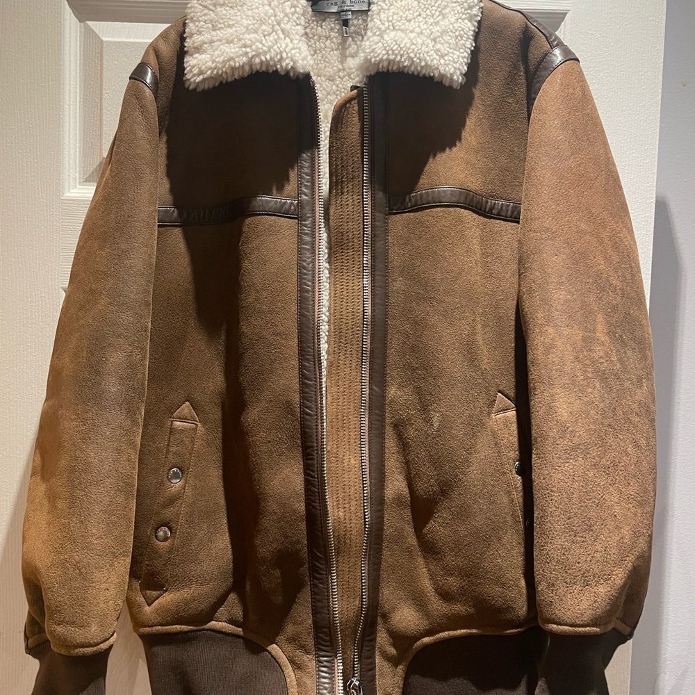 Rag & Bone Shearling Leather Jacket